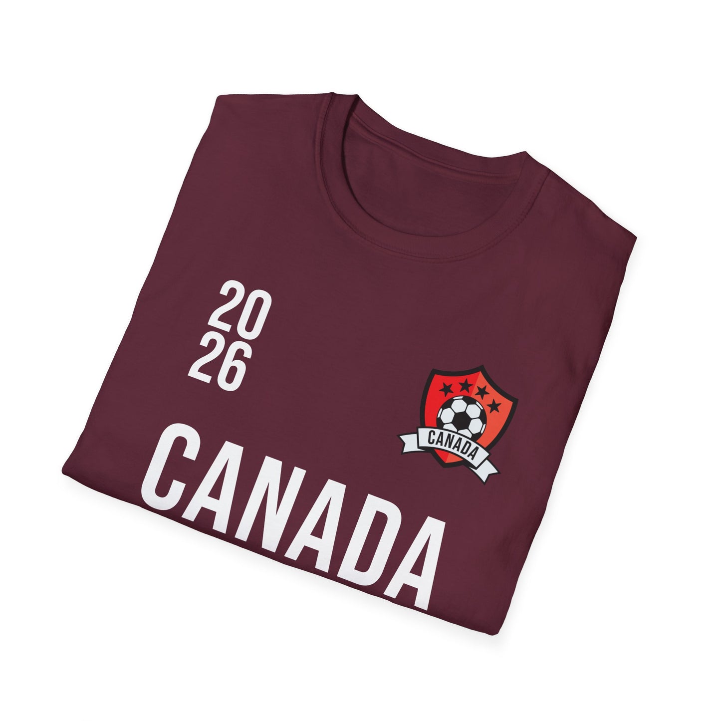 Canada Soccer Tee Flag Football Shirt Gift 2026 T-Shirt
