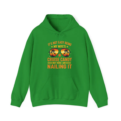 Matching Couples Cruise Men Candy Husband and Wife Cruise Hoodie