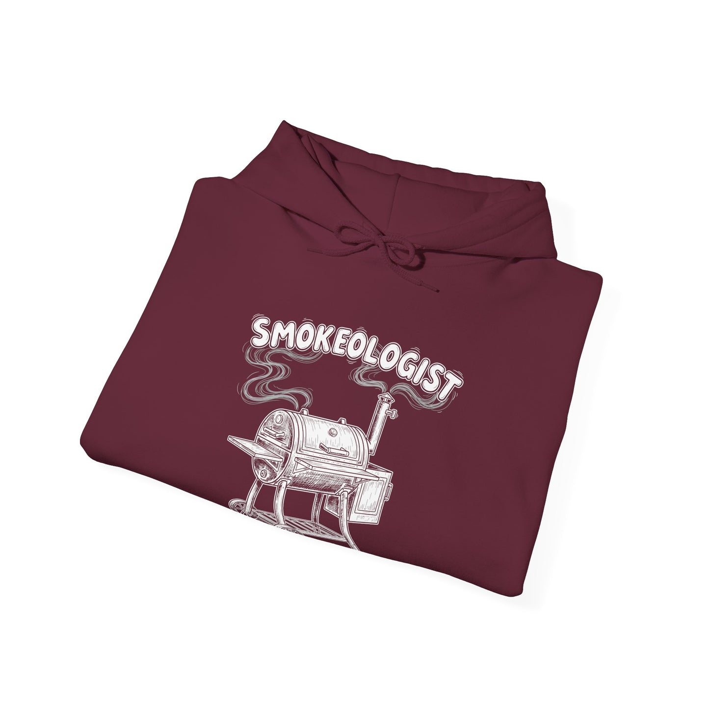 Funny Smokeologist Pitmaster BBQ Smoker Grilling Hoodie