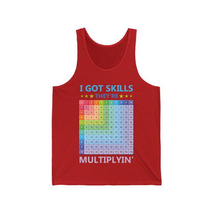 I Got Skills They are Multiplying Multiplication Chart Cool Math Teachers