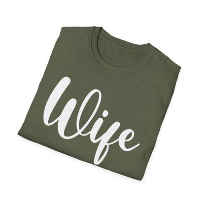 Funny Wife Est 2026 Just Married Bride Honeymoon Couple Wedding T-Shirt For Women