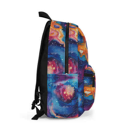 Galaxy Print Pattern Backpacks For Men Women Kids School Travel, Capacity School Backpacks