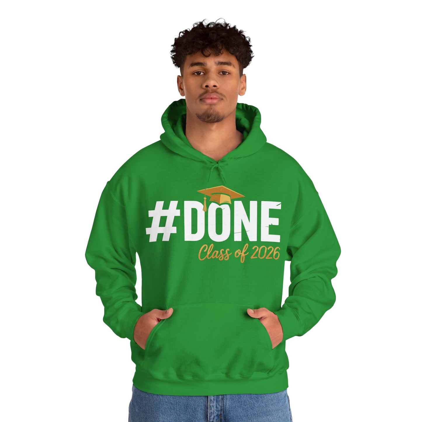 #Done Class of 2026 Graduation So Done Senior 2026 Grad Hoodie For Men Women