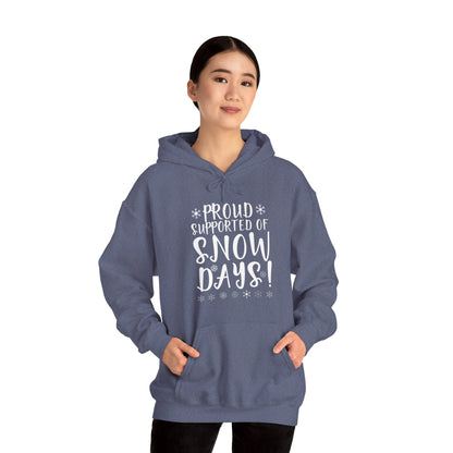 Proud Supporter Of Snow Days Vintage Christmas Holiday Funny Xmas Hoodie For Men Women Hoodie