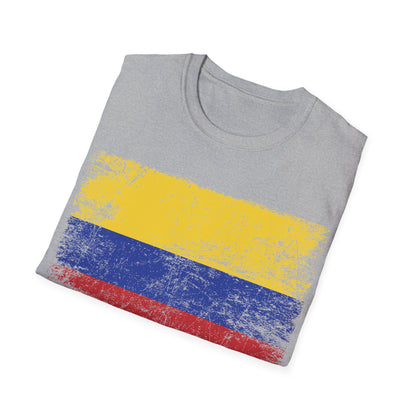 Colombia Columbian Flag Outfit T-Shirt For Men Women T-Shirt