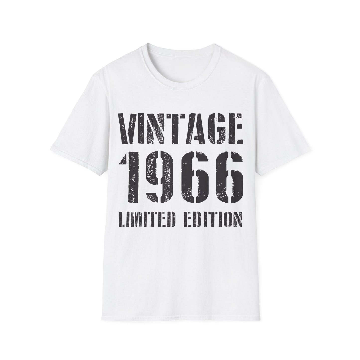 Funny Vintage 1966 60th Birthday Gifts 60 Year Old T-Shirt For Men Women