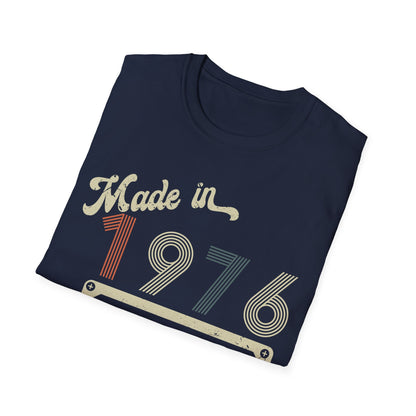 Made In 1976 Limited Edition Funny Cassette Tape Vintage T-Shirt For Men Women