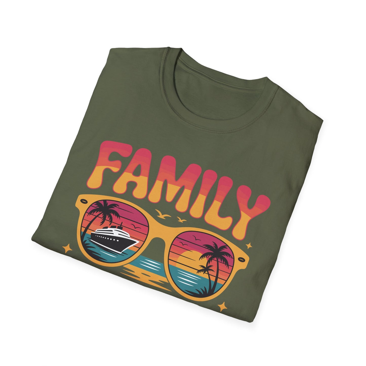 Family Cruise 2026 Summer Vacation Matching Family Cruise T-Shirt For Men Women