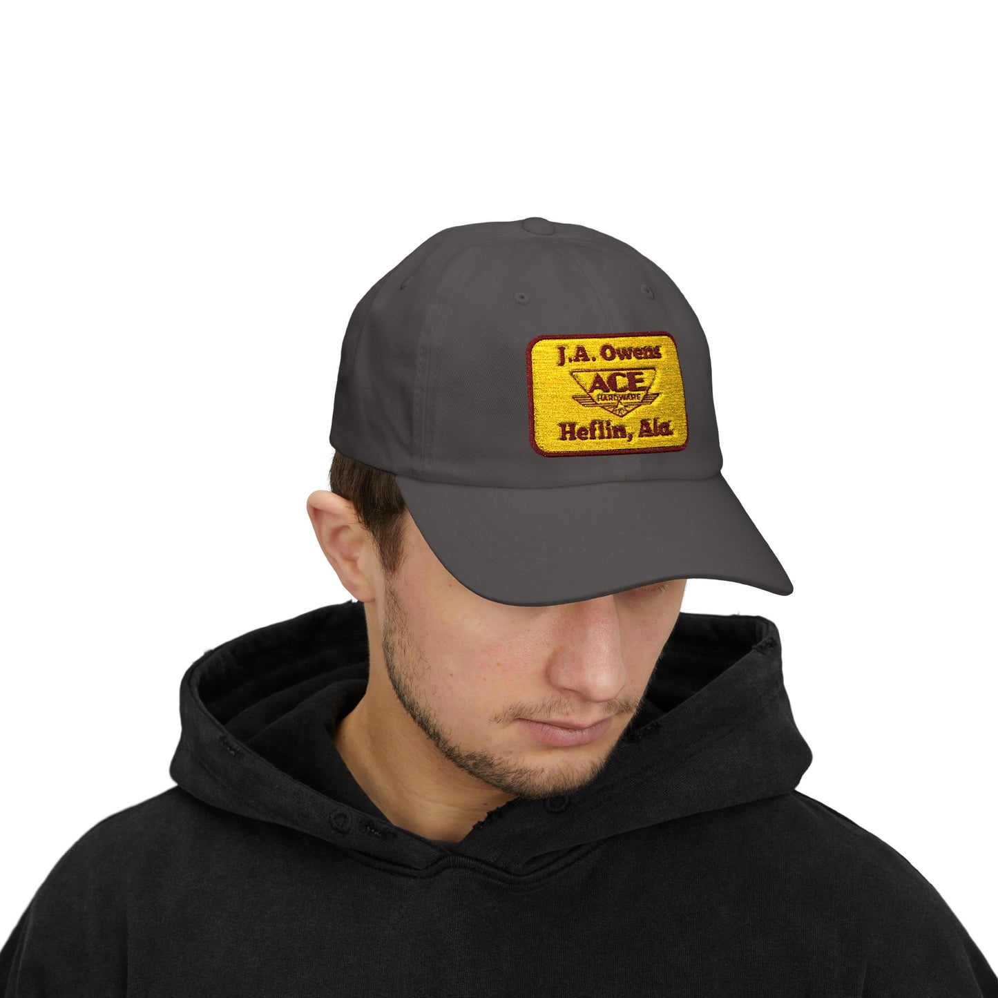 J A Owens Heflin Alabama Jim Hopper Stranger Things Dad Hat For Men