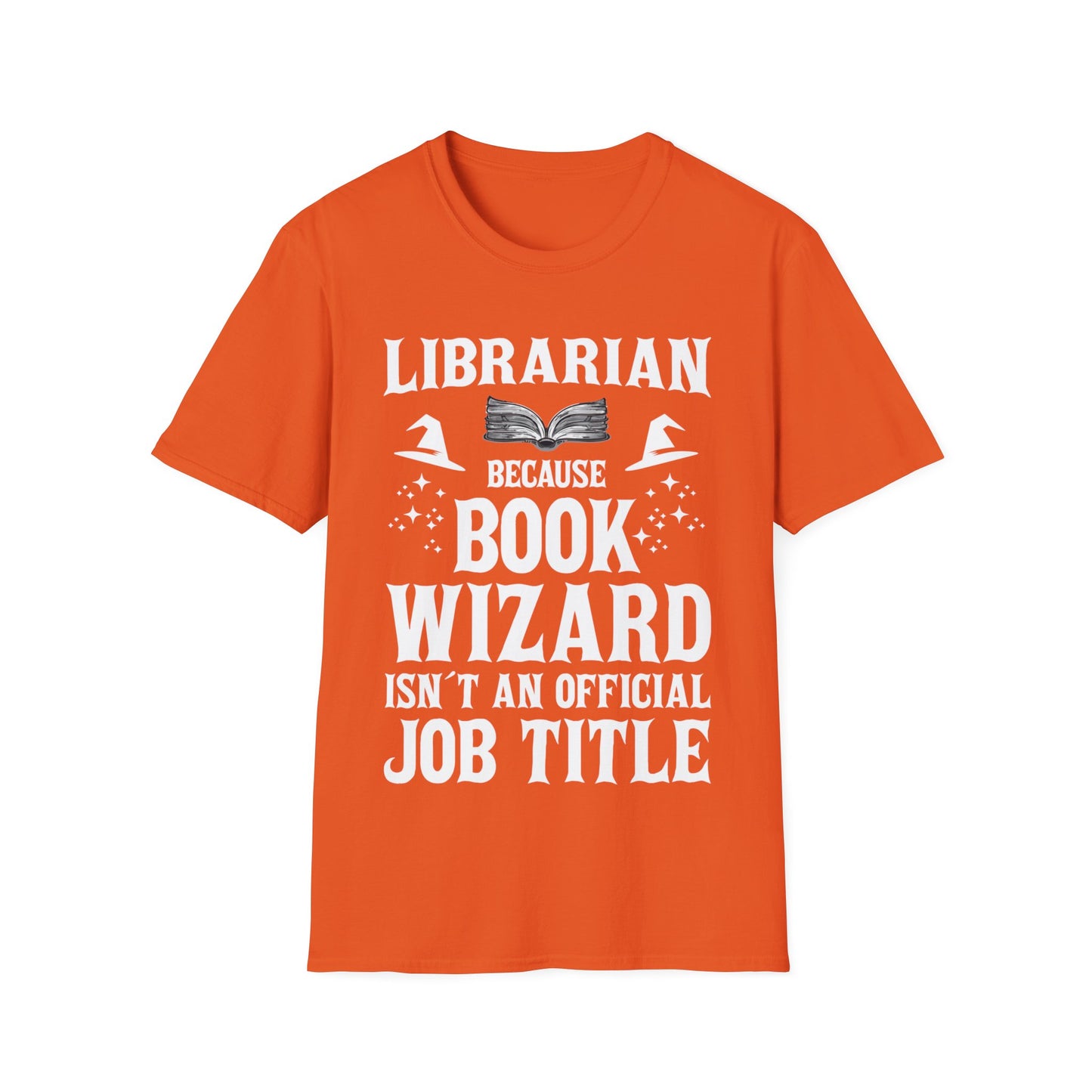 Cool Librarian Book Wizard Art For Men Women Read Library Book Lovers T-Shirt