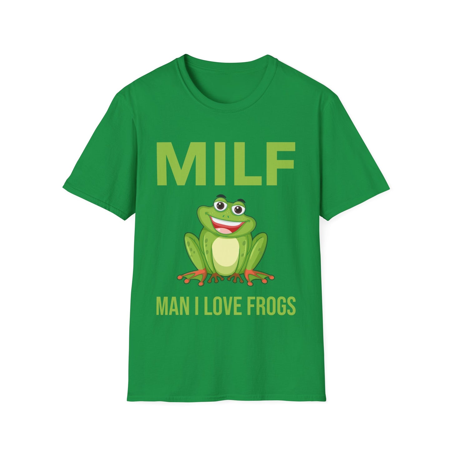 Funny Milf Man I Love Frogs Sarcastic Frog Lovers T-Shirt