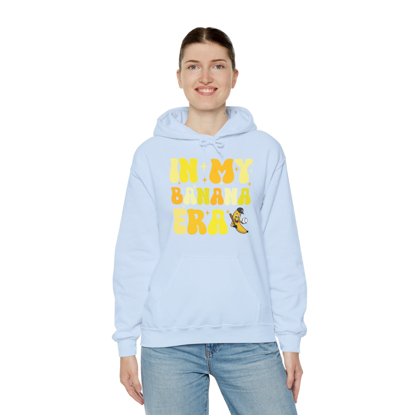 Funny In My Bananas Era Fruit Lover Baseball Player Hoodie For Men Women Hoodie