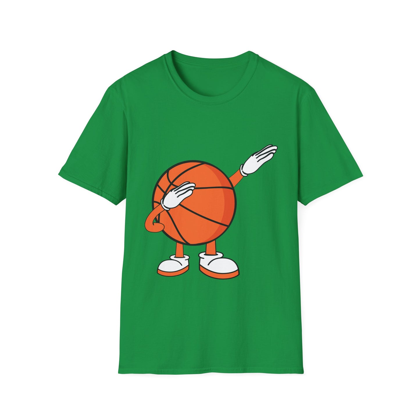 Funny Dabbing Basketball Dancing Ball Game In Shoes T-Shirt For Men Women T-Shirt