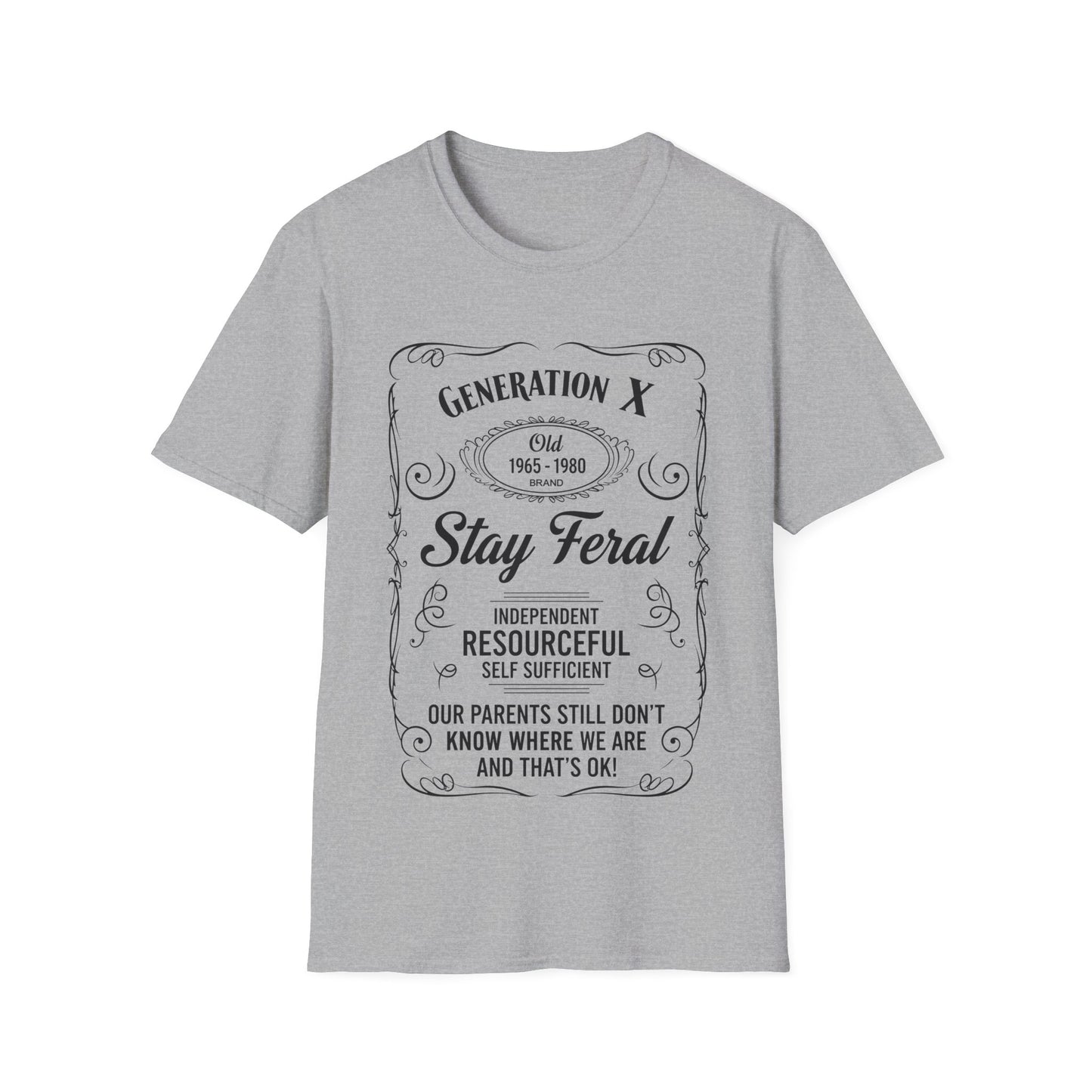 Generation X Stay Feral T-Shirt