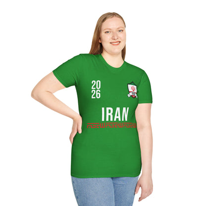 Iran Soccer Tee Flag Football Shirt Gift USA 2026 T-Shirt