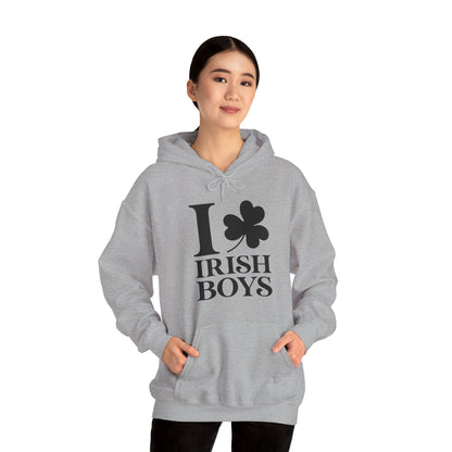 Funny I Love Irish Boys Shamrock St Patricks Day Hoodie For Men Women Hoodie