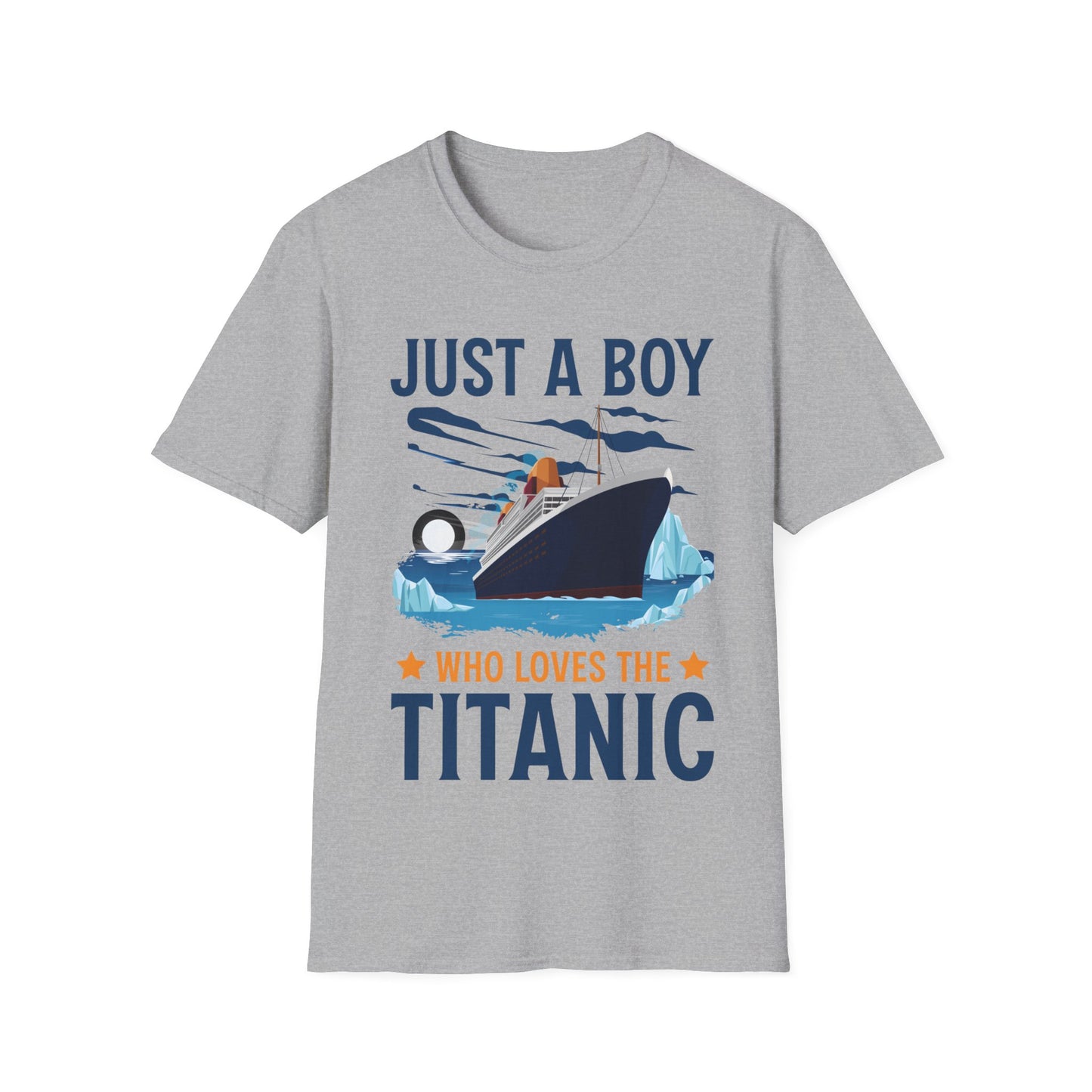 Just A Boy Who Just Loves The Rms Titanic Cruise Ship T-shirt For Men Women