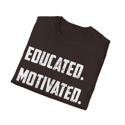 Educated Motivated Vaccinated Social Distancing Quarantine Vaccine T-Shirt