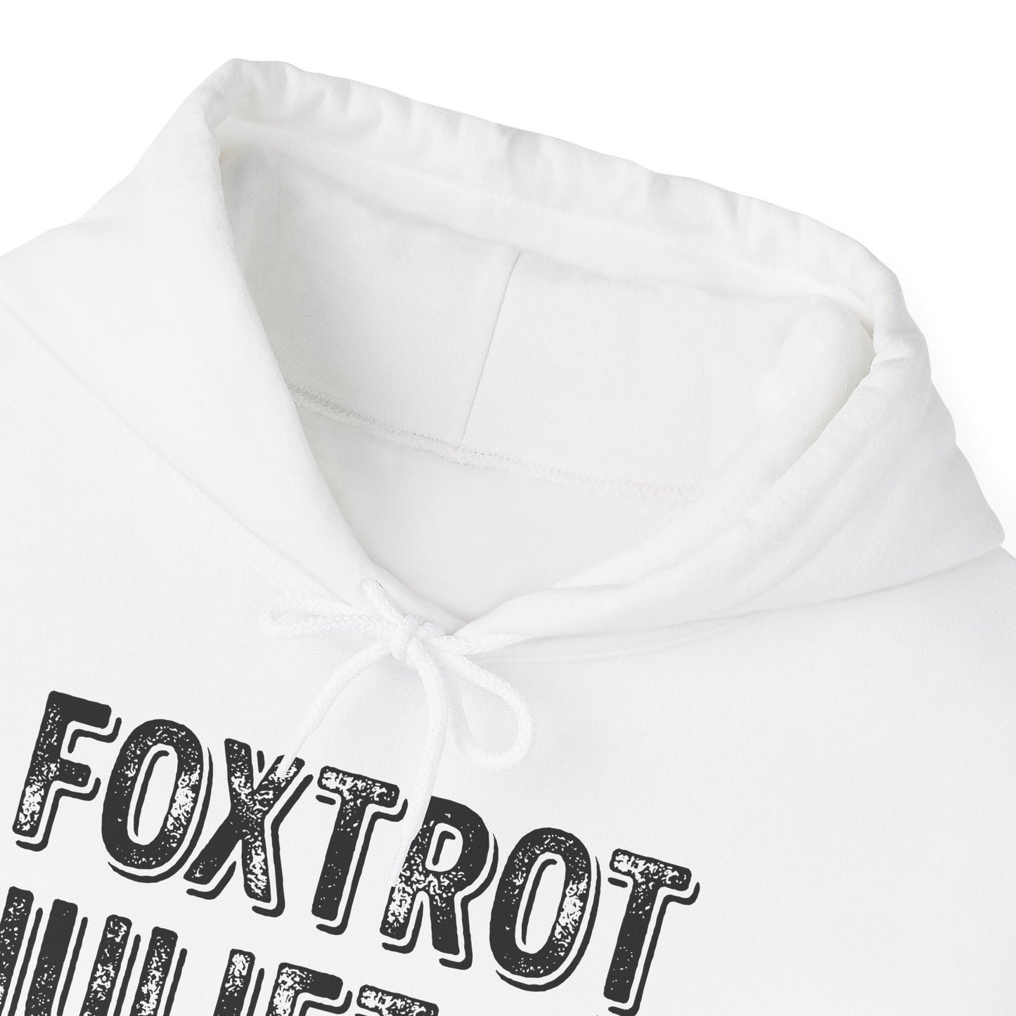 Retro Vintage Foxtrot Juliet Bravo Hoodie For Men Women