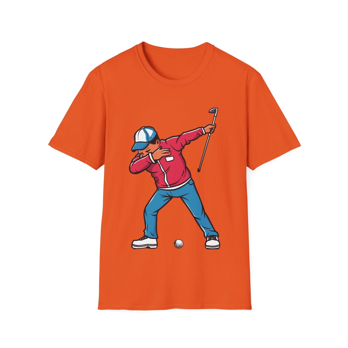 Funny Dabbing Golf Player Golfer Golfing Funny Boys Men Dab Dance T-Shirt For Men Women T-Shirt