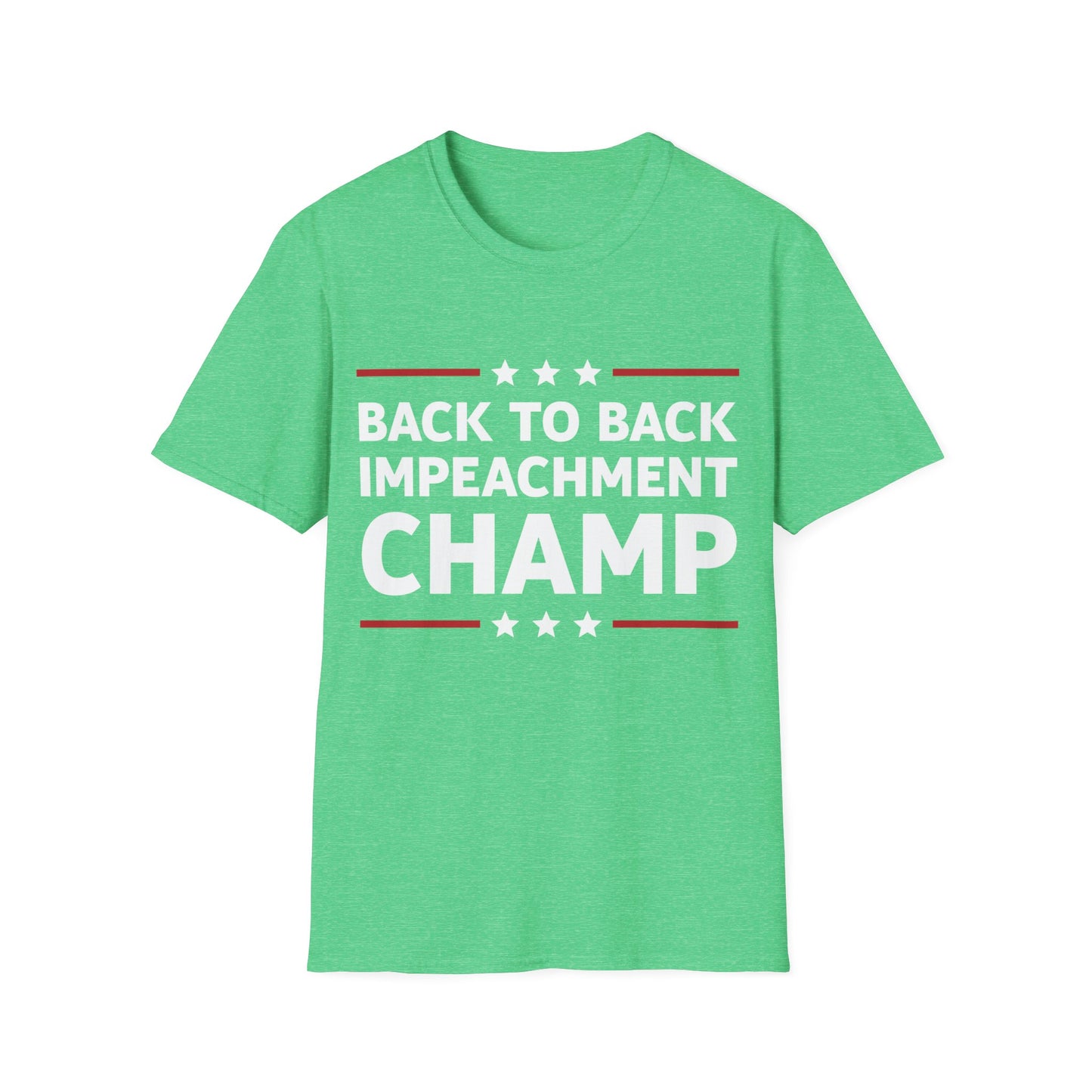 Funny Back to Back impeachment shirt Champ Champion T-Shirt