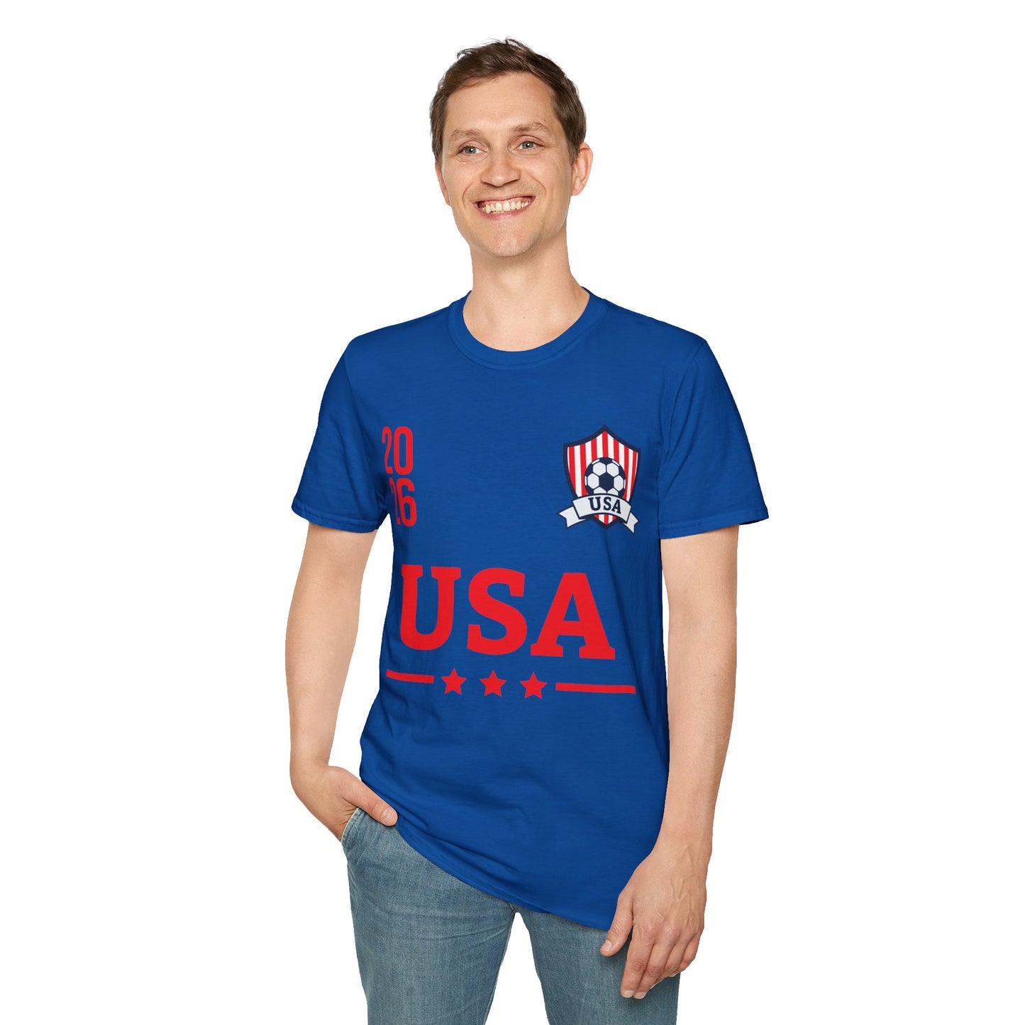 USA Soccer Tee Flag Football Shirt Gift 2026 T-Shirt