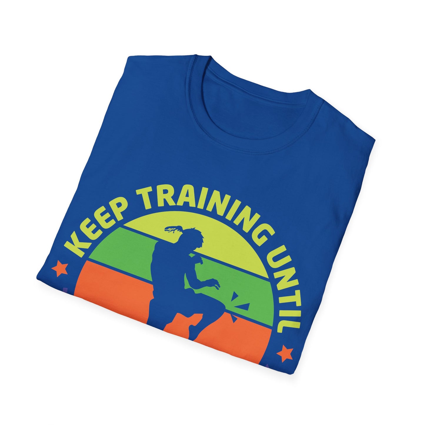 Funny Keep Training Until The Belt Turns Black Karate T-Shirt For Men Women Kids T-Shirt