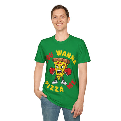 Funny You Wanna Pizza Me Foods Lovers T-Shirt For Men Women T-Shirt