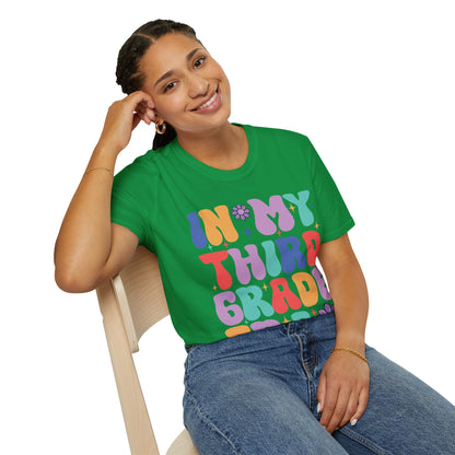 Funny In My 3rd Grade Era Back to School In My Third Grade Era T-Shirt For Men Women T-Shirt