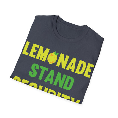 Funny Lemonade Stand Security Summer T-Shirt For Men Women T-Shirt