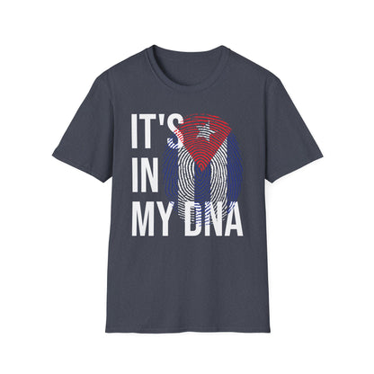 Cuba Its In My DNA Cuban Flag Shirt Man Cuban T-shirt For Men Women