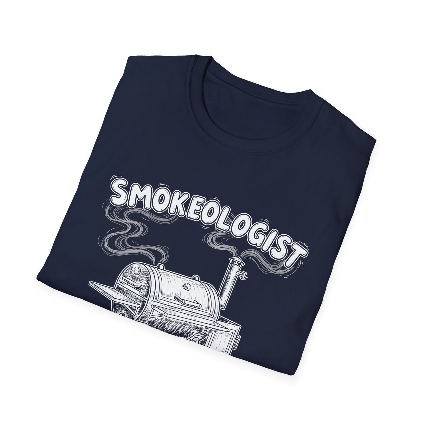 Funny Smokeologist Pitmaster BBQ Smoker Grilling T-Shirt