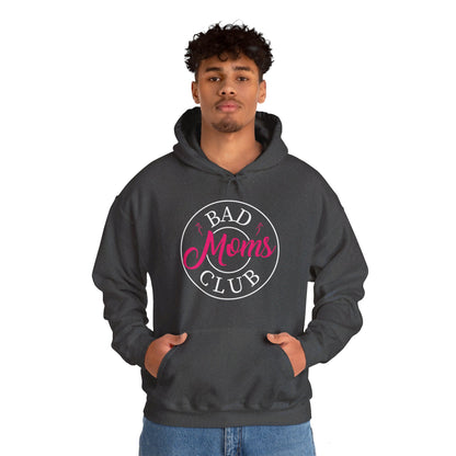 Funny Bad Moms Clubs New Mom Mother Hustler Sarcastic Woman Gift Hoodie