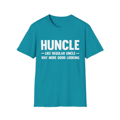 Funny Huncle Family Handsome Uncle Birthday Gift Tshirt Men Women