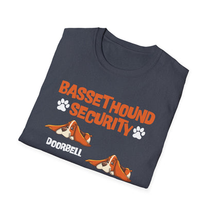 Basset Hound Security Cute Animal Funny Dog Pet Lover Puppy T-Shirt For Men Women T-Shirt