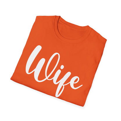 Funny Wife Est 2026 Just Married Bride Honeymoon Couple Wedding T-Shirt For Women