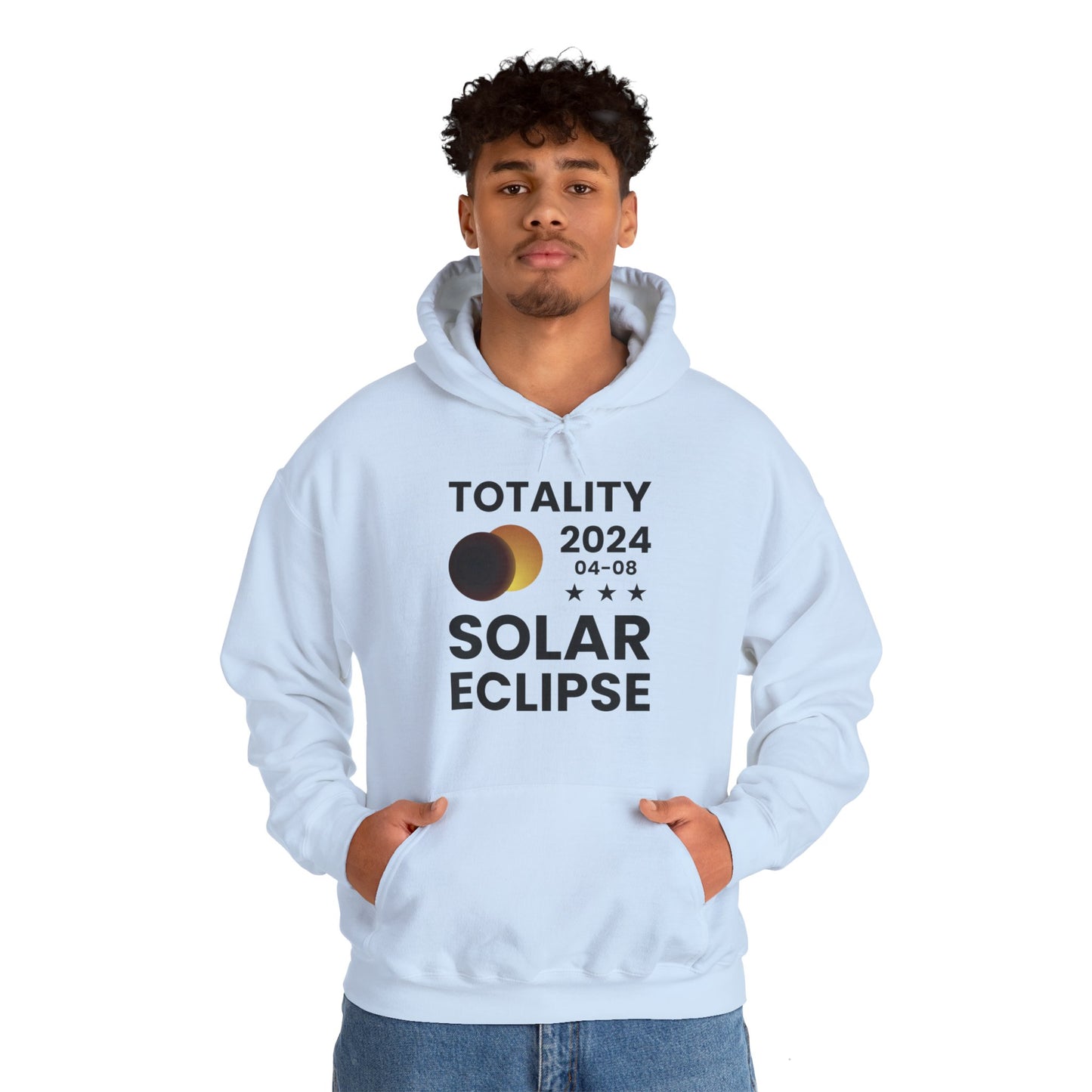 Totality Solar Eclipse 2024 America Retro Total Eclipse Hoodie For Men Women Hoodie