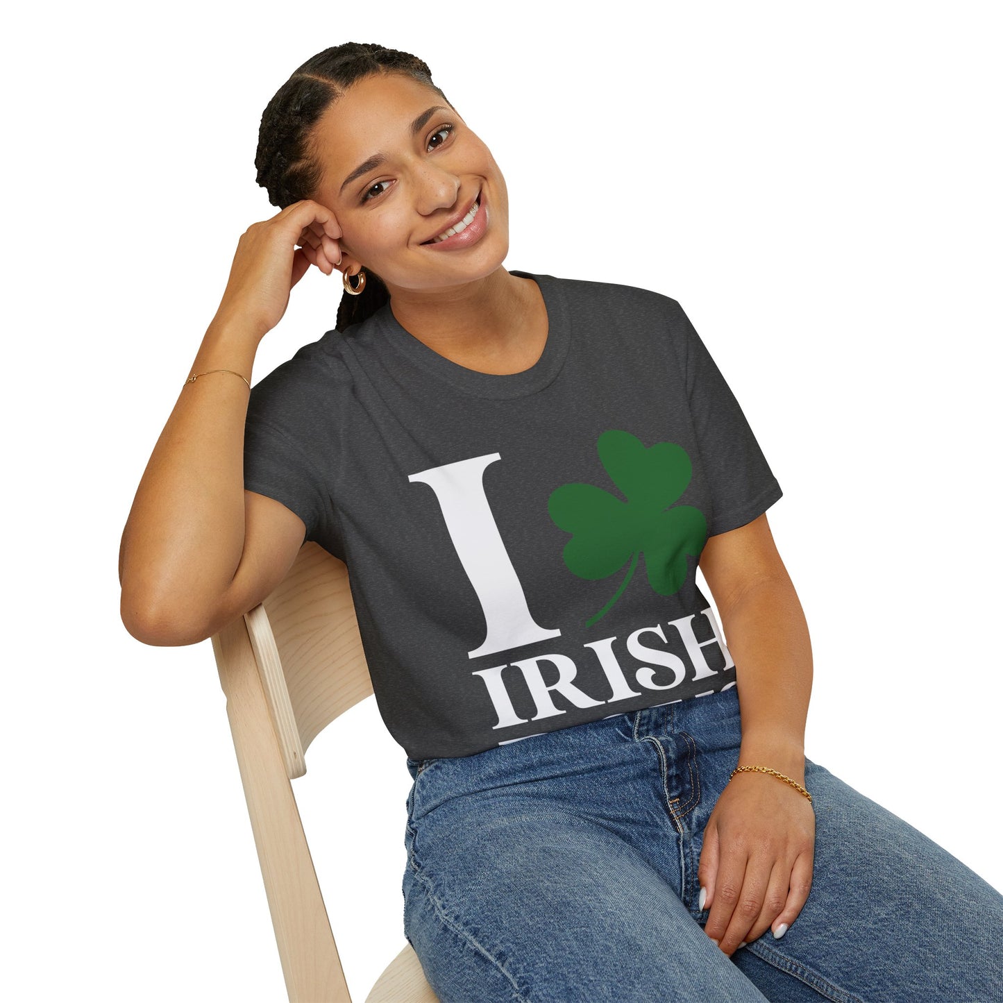 Funny I Love Irish Boys Shamrock St Patricks Day T-Shirt For Men Women T-Shirt