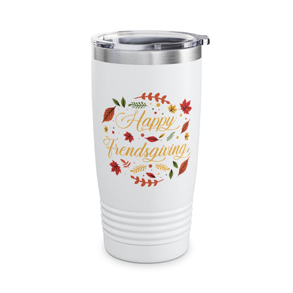 Funny Happy Friendsgiving Tumbler Turkey Friends Thanksgiving Tumbler