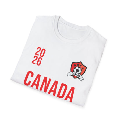 Canada Soccer Tee Flag Football Shirt Gift 2026 T-Shirt
