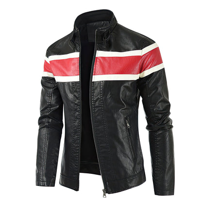 Mens Vintage Motorcycle Jacket Men Biker Leather Jacket Man Embroidery Bomber Coat Winter Overcoat Genuine Leather Jackets