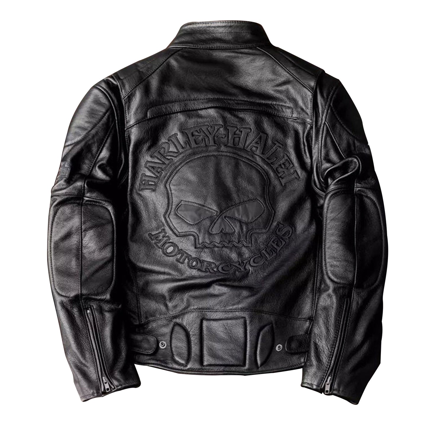 Mens Cowhide Jacket Man Stand Collar Motorcycle Genuine Leather Jacket