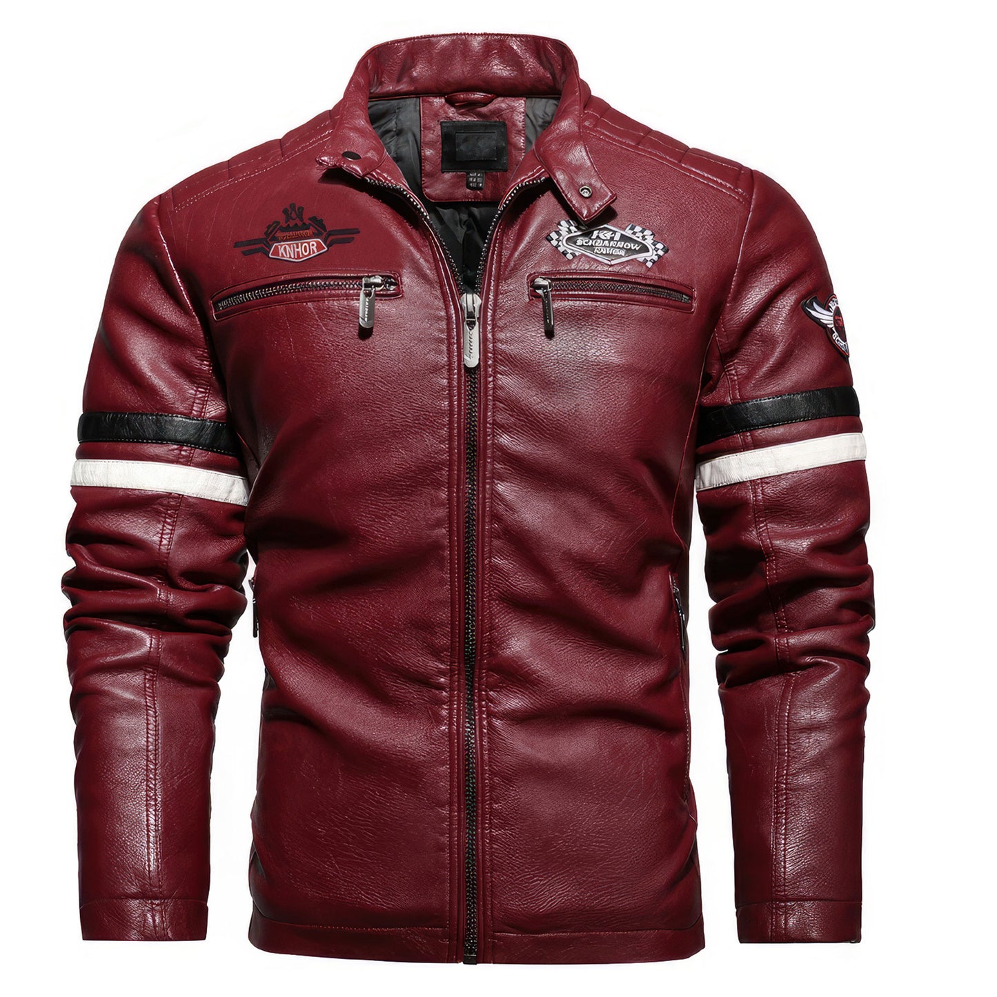 Mens Leather Jacket Air Force Pilot Motorcycle Leather Jacket Coat Genuine Leather Jackets