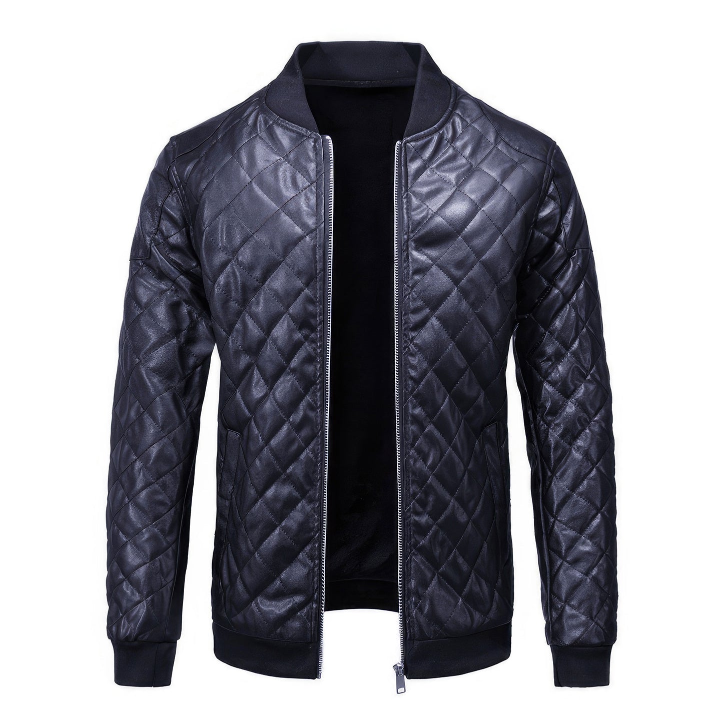 Mens Streetwear Hip Hop Motorcycle Leather Coats Casual Warm Genuine Leather Jackets