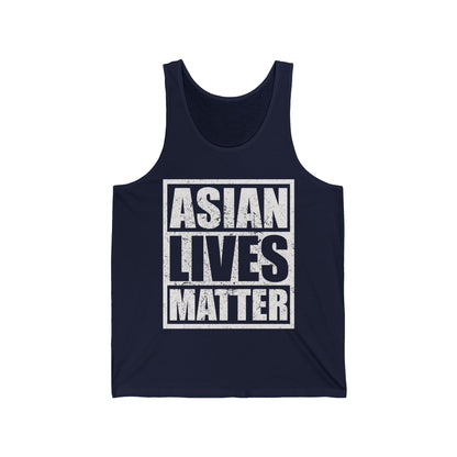 Asian Lives Matter Stop Asian Hate Justice Anti-Racism Equality Tank Tops