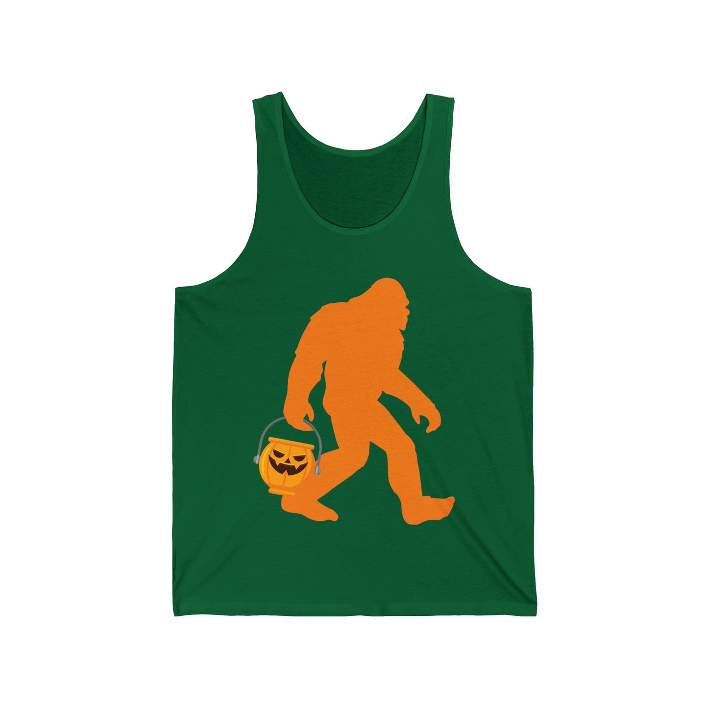 Funny Bigfoot Halloween Trick or Treat Costumes Tank Tops For Men Women