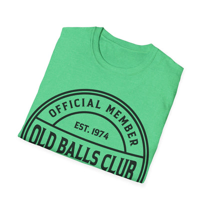 Mens Old Balls Club 50 Years Awesome Fifty 50th Birthday Farthers Day T-Shirt