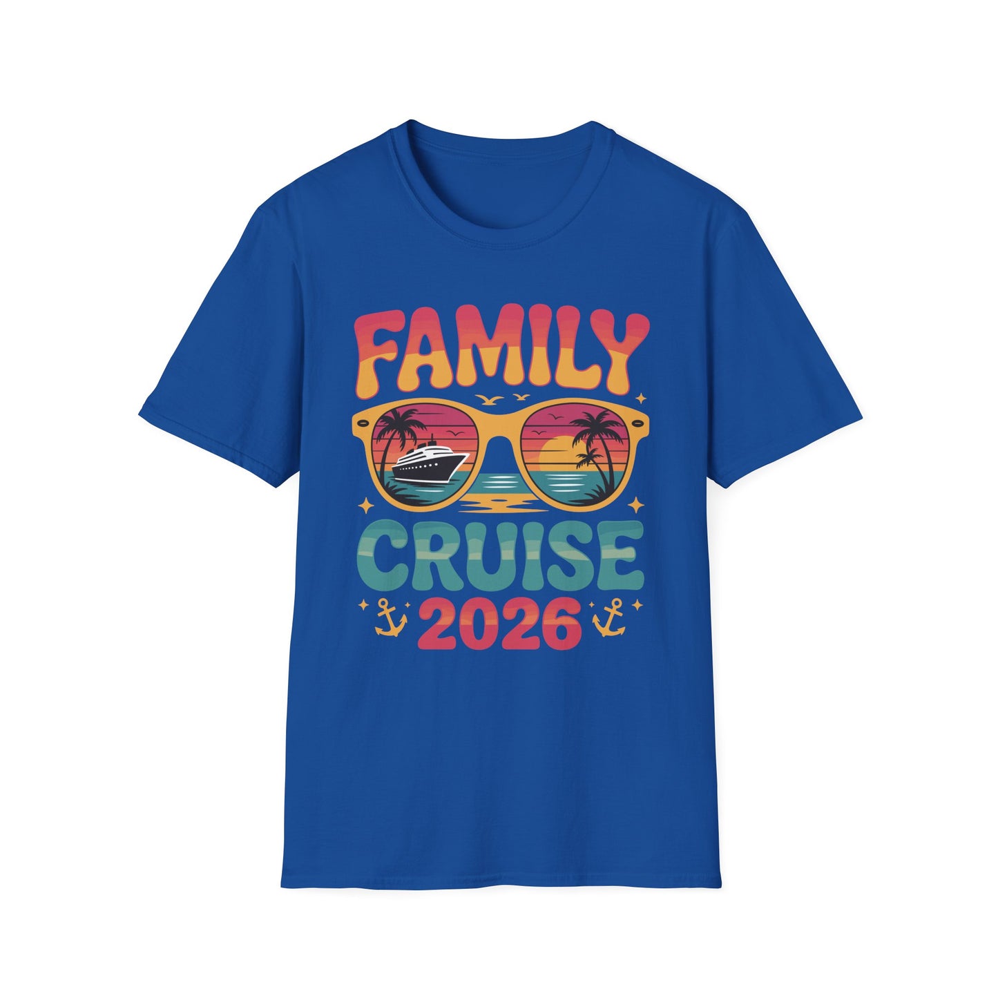 Family Cruise 2026 Summer Vacation Matching Family Cruise T-Shirt For Men Women