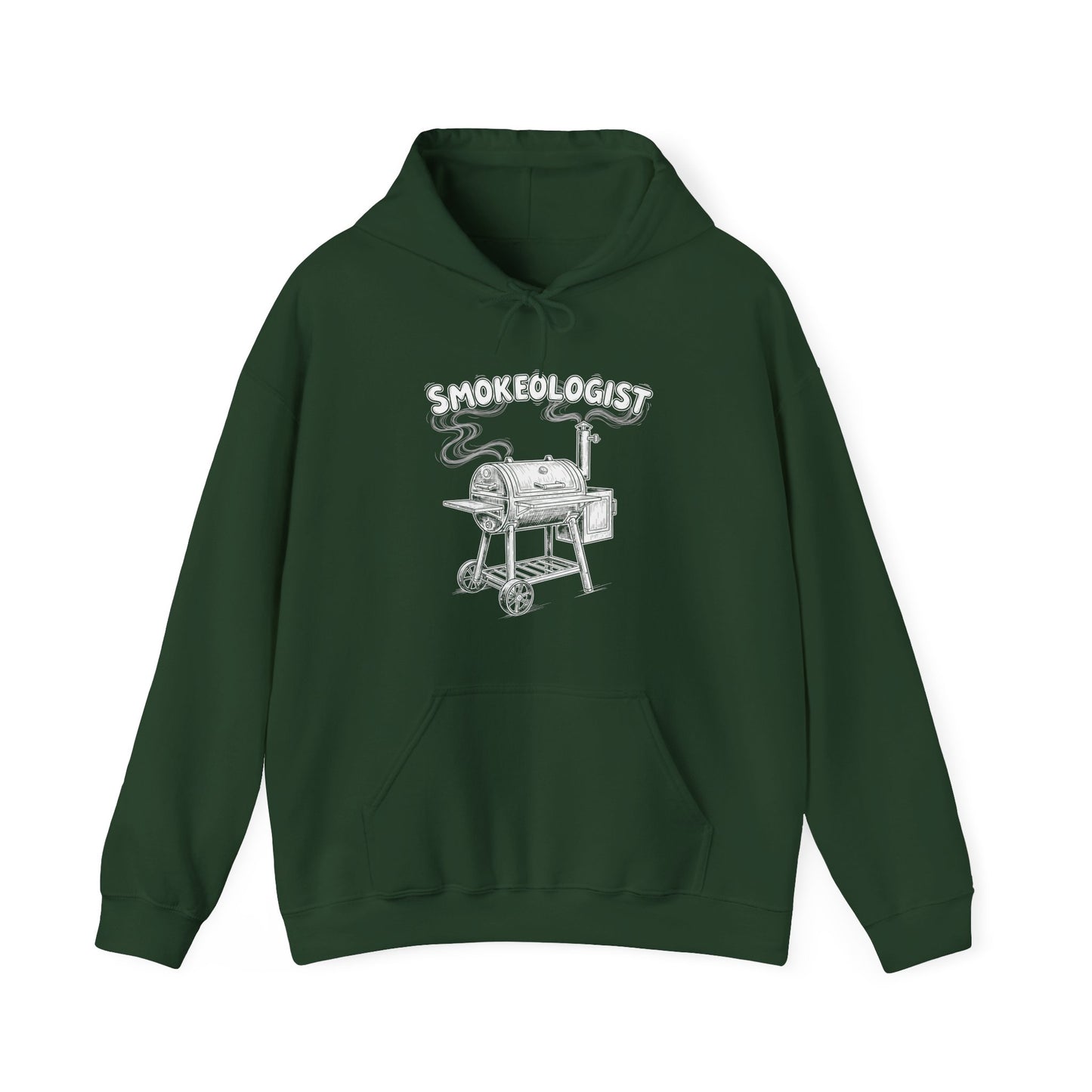 Funny Smokeologist Pitmaster BBQ Smoker Grilling Hoodie