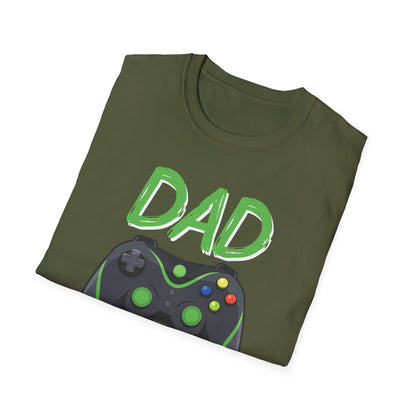 Dad of The Birthday Boy Video Gaming Gamer Birthday Party T-Shirt for Men